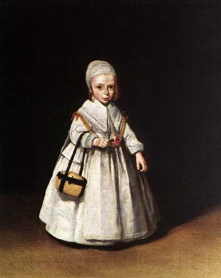 TERBORCH, Gerard Helena van der Schalcke as a Child Spain oil painting art